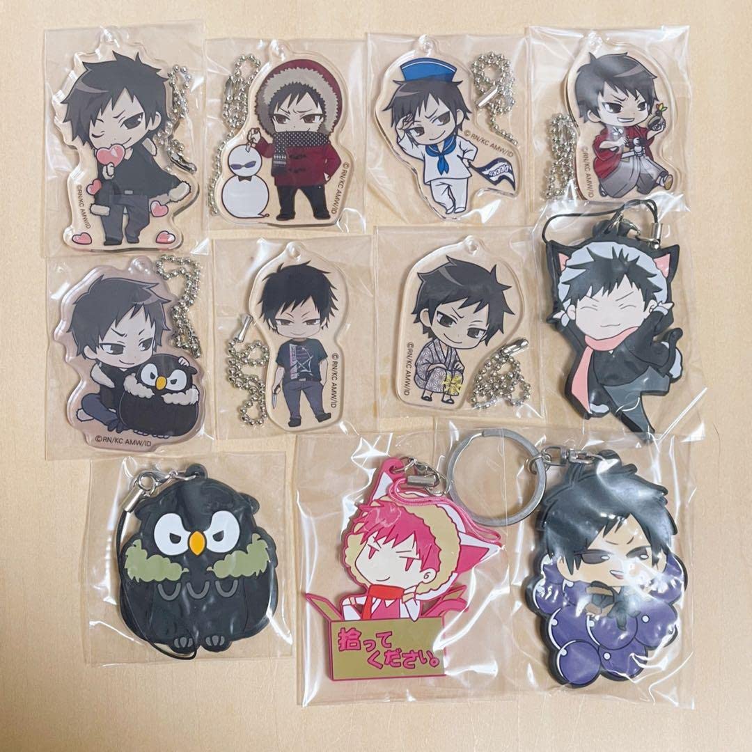 Amazon.co.jp: デュラララ 臨也 ラバーストラップ アクリル 