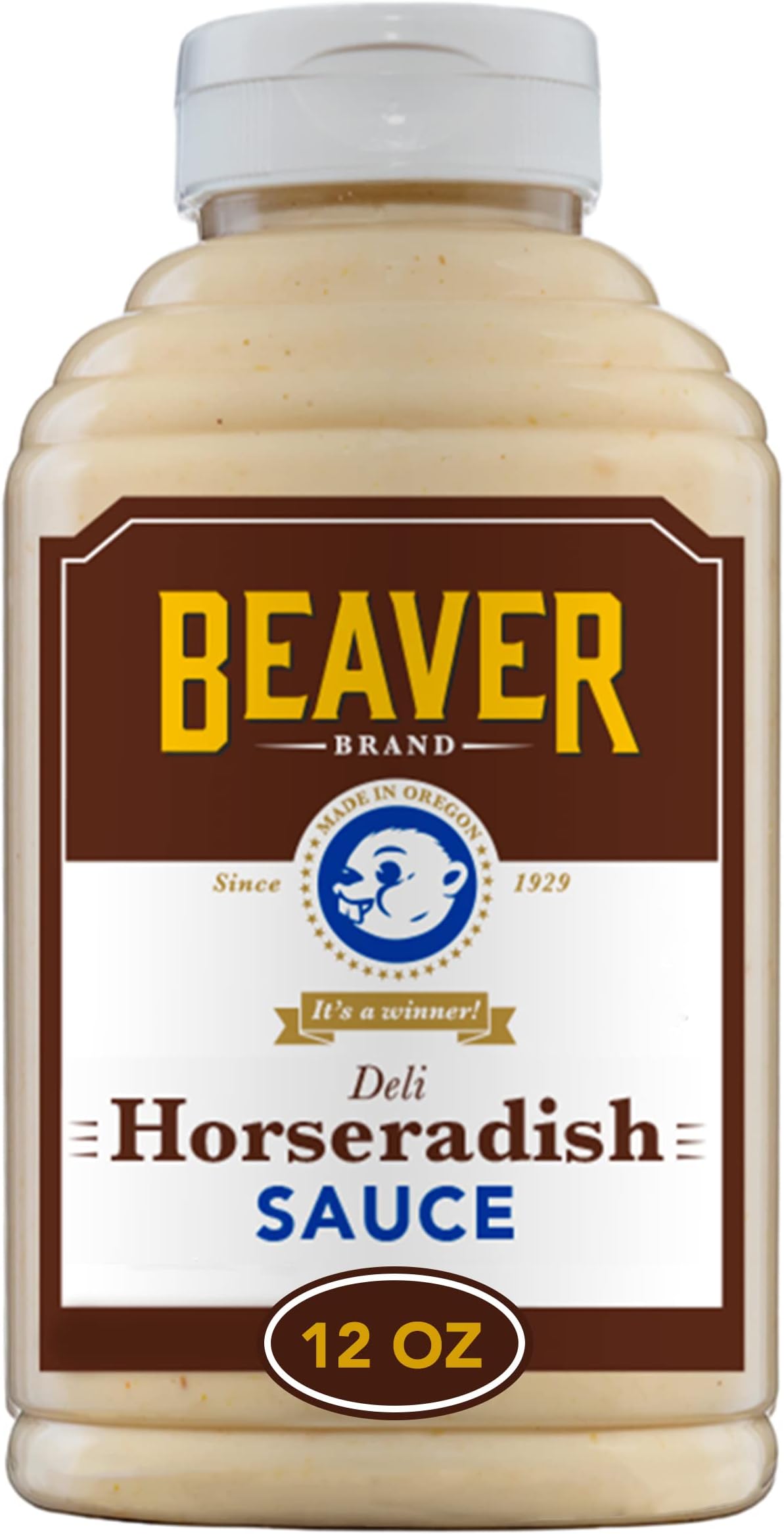 Brand Deli Horseradish Sauce, Zesty Deli, 12 oz.