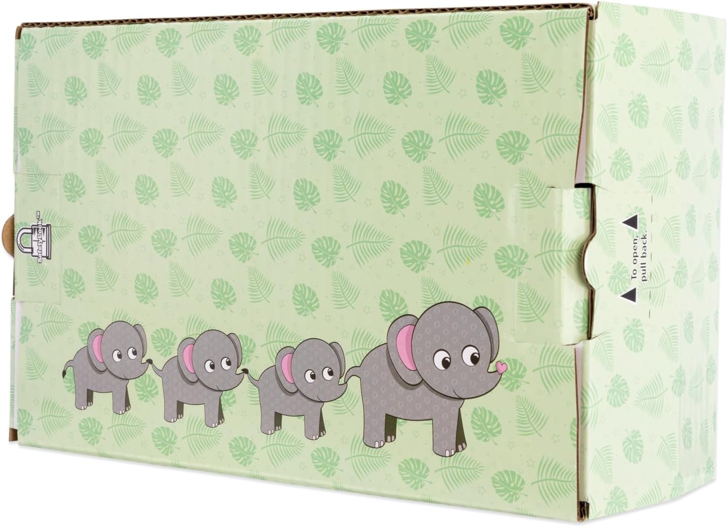Decorative Shipping Boxes Decorated Gift Boxes For Mailing Birthday Gifts & Holiday Presents, 6 Pack, Multiple Sizes and Designs, Baby Animals, Small