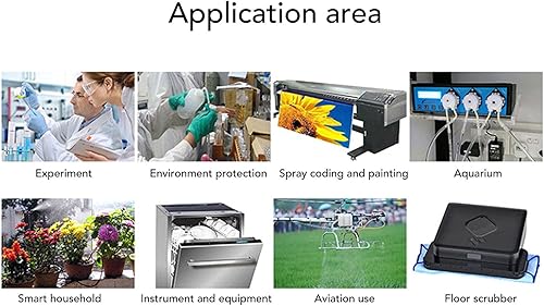 Miniatura 4 de Bomba sumergible de CC, bomba de agua centrífuga de 400 LH con cabezal de 32.8 ft, salida de entrada de 0.709 in0.236 in para fuentes, perforadoras,