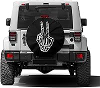 Vista 12 de Foruidea - Hermosa cubierta de rueda de repuesto con diseño de palmeras de playa y orificio para cámara de respaldo. Cubierta de rueda