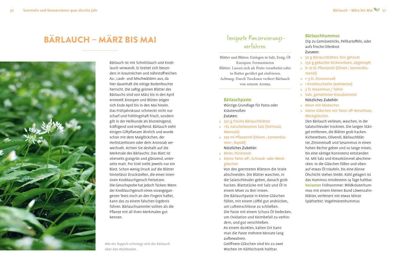 Wildes im Glas: Wildkräuter & Wildfrüchte haltbar machen. Mit 111 Rezepten