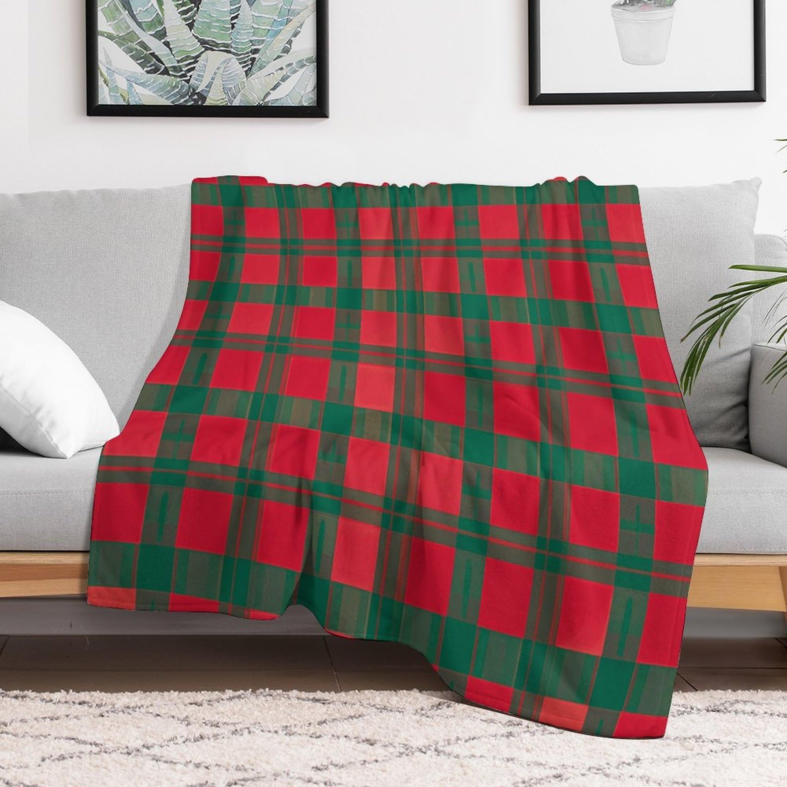 Couverture en micro polaire légère pour réguler la température la nuit sur le lit