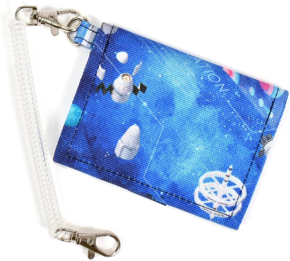 COLORFUL CANDY STYLE Pass Case PET Future Planet Exploration and Spaceship