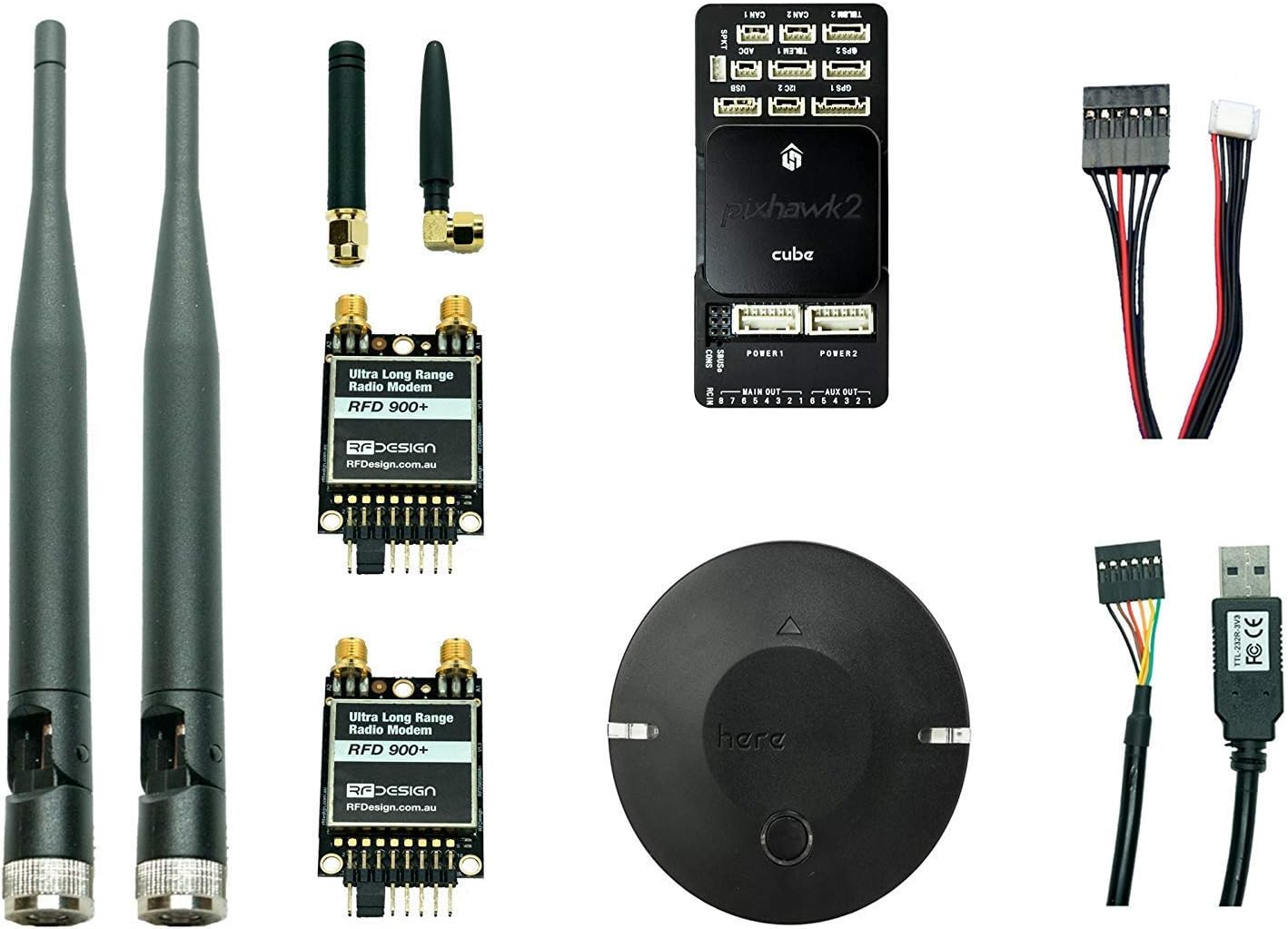 Hex Technology Pixhawk 2.1 Full Bundle with RFD900+ Telemetry