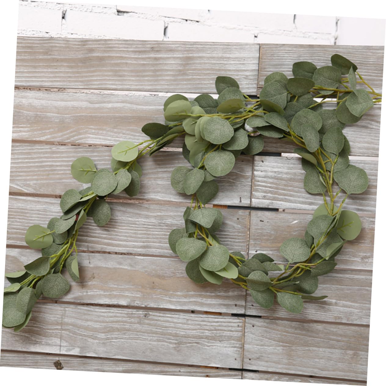 Alipis 3 Pezzi Rattan Artificiale Decorazioni Per Finestre Pianta Di Vite Pendente Foglia Di Eucalipto Decorazione Del Partito Verde Foglia Pendente Decorazioni Del Festival Simulazione