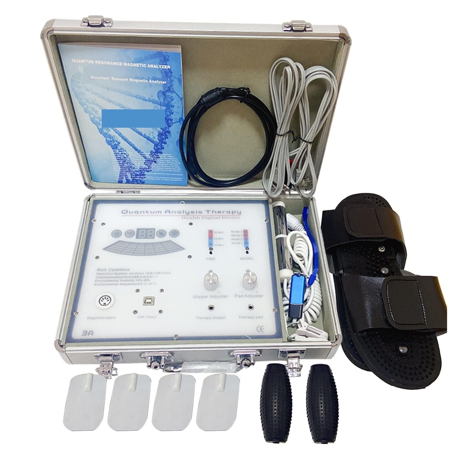 Analizzatore di salute 3 in 1 con tecnologia a risonanza magnetica, scanner Quantum Body Scanner per rapporti completi di benessere - Dispositivo di test di biorisonanza per uso domestico
