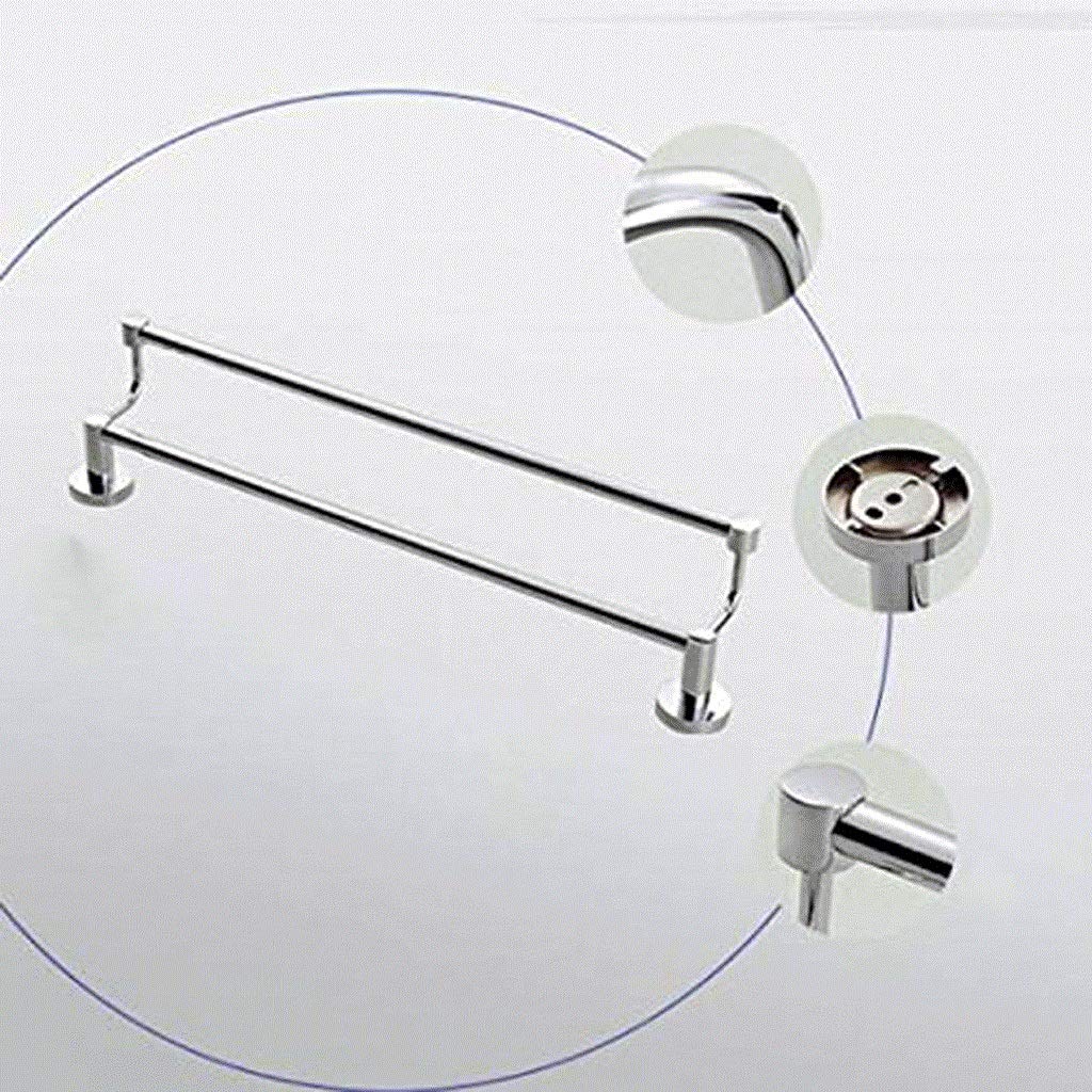 Bagno Portasciugamani Portasciugamani - Finitura spazzolata, set di portasciugamani moderni, accessori per portasciugamani da bagno per la ristrutturazione del bagno È così gentile da parte tua