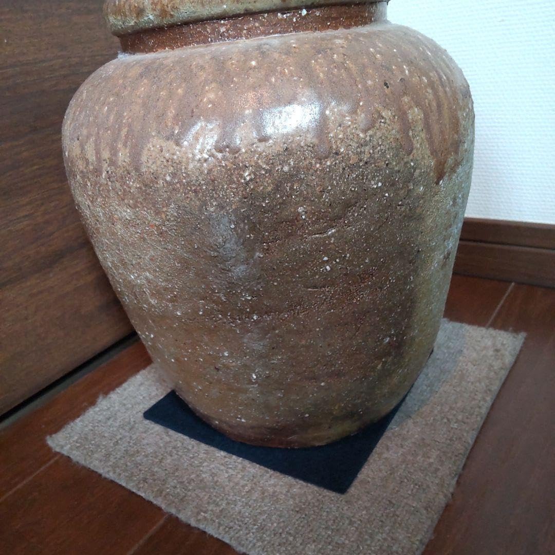 渋い　中壺　23　備前焼 渋い 中壺 備前焼 渋い 中壺 23 備前焼 美術品・アンティーク
