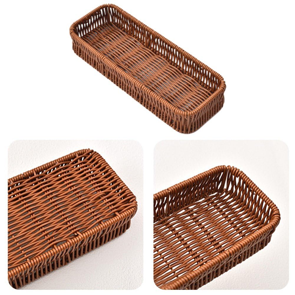 ILSA Cestino Portagrissini/posate Rattan Wenge' D. 12 cm H. 15 cm su Horeca Atelier
