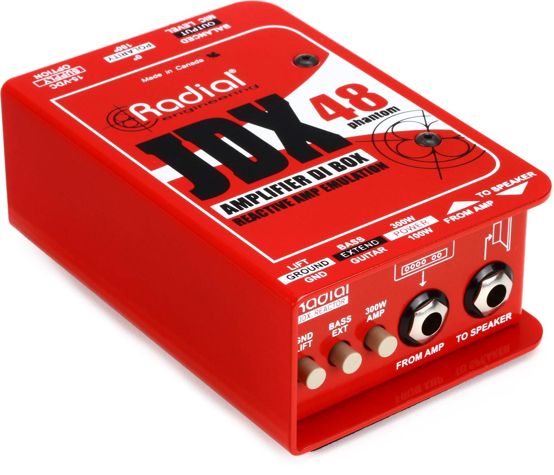 Radial JDX 48 1-Channel Active Instrument Direct Box