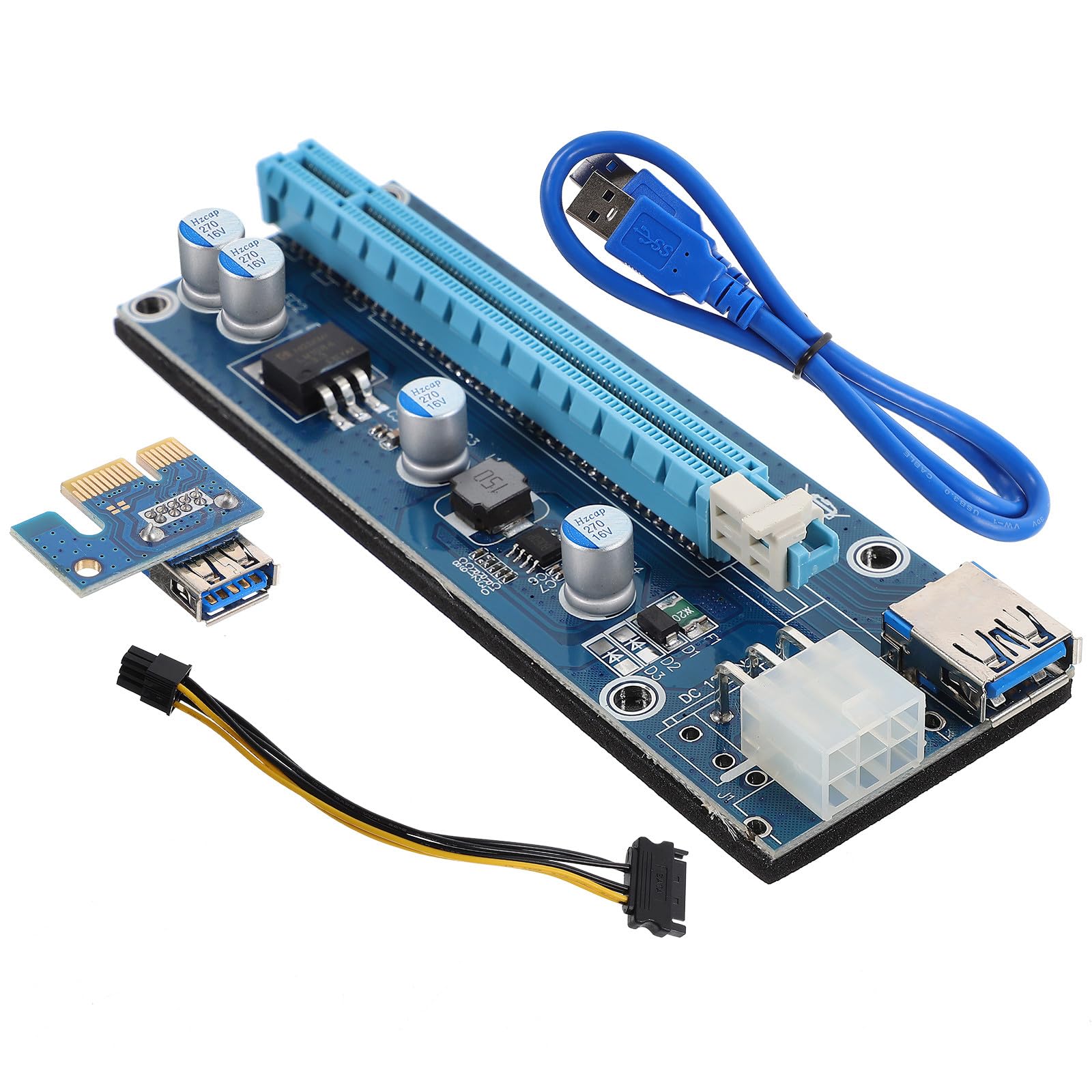 Adaptador PCI-E X16 para GPU externa de portátil Kisangel que mejora rendimiento multimedia 8