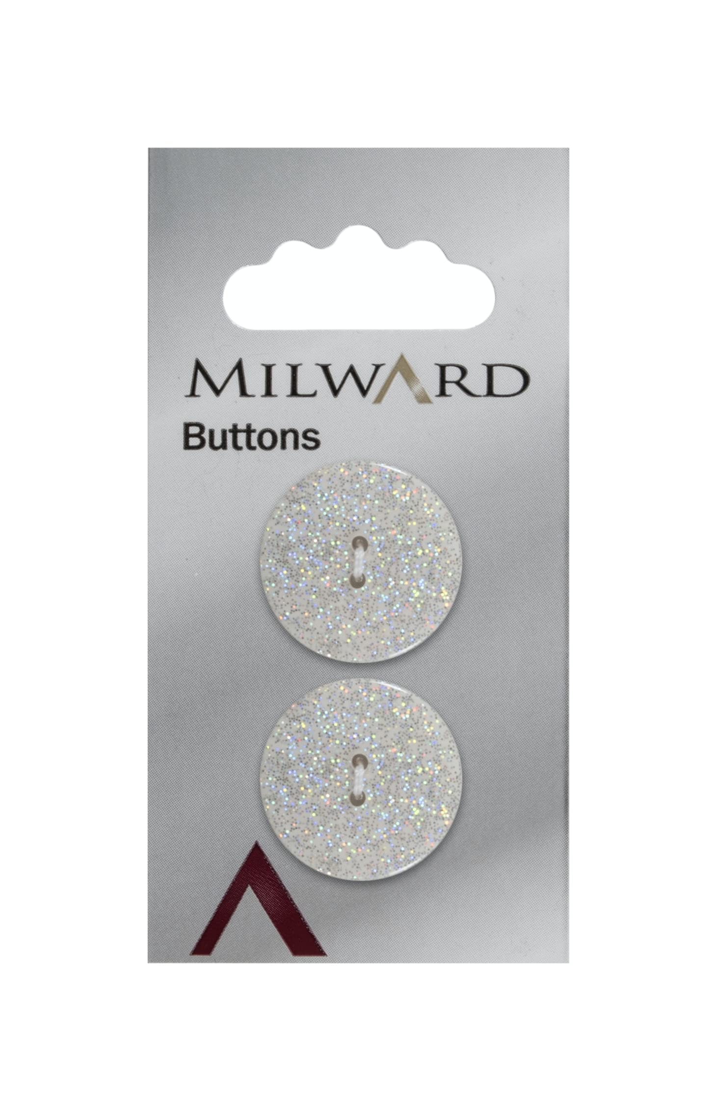 Milward B801000-00065 Hard Haberdashery Polyester White 22.5 mm
