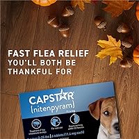 Vista 9 de Novartis Capstar Verde para perros de más de 25 libras - 6 tabletas