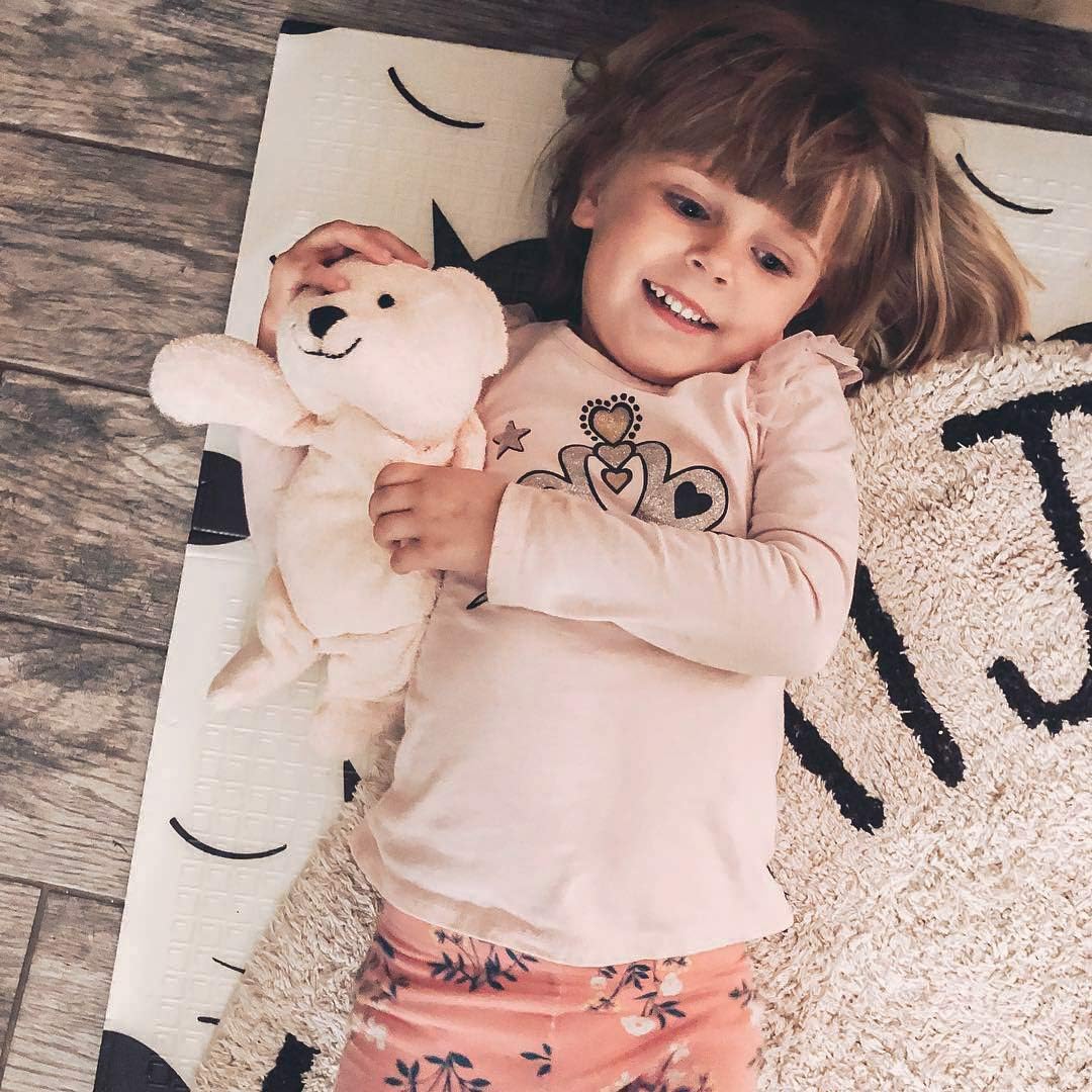 Thermal-Aid® (Bella The Pink Bear) – Washable Heating Pad & Ice Pack – Plush Hot/Cold Pack with Natural Corn Filling – Reusable Comfort