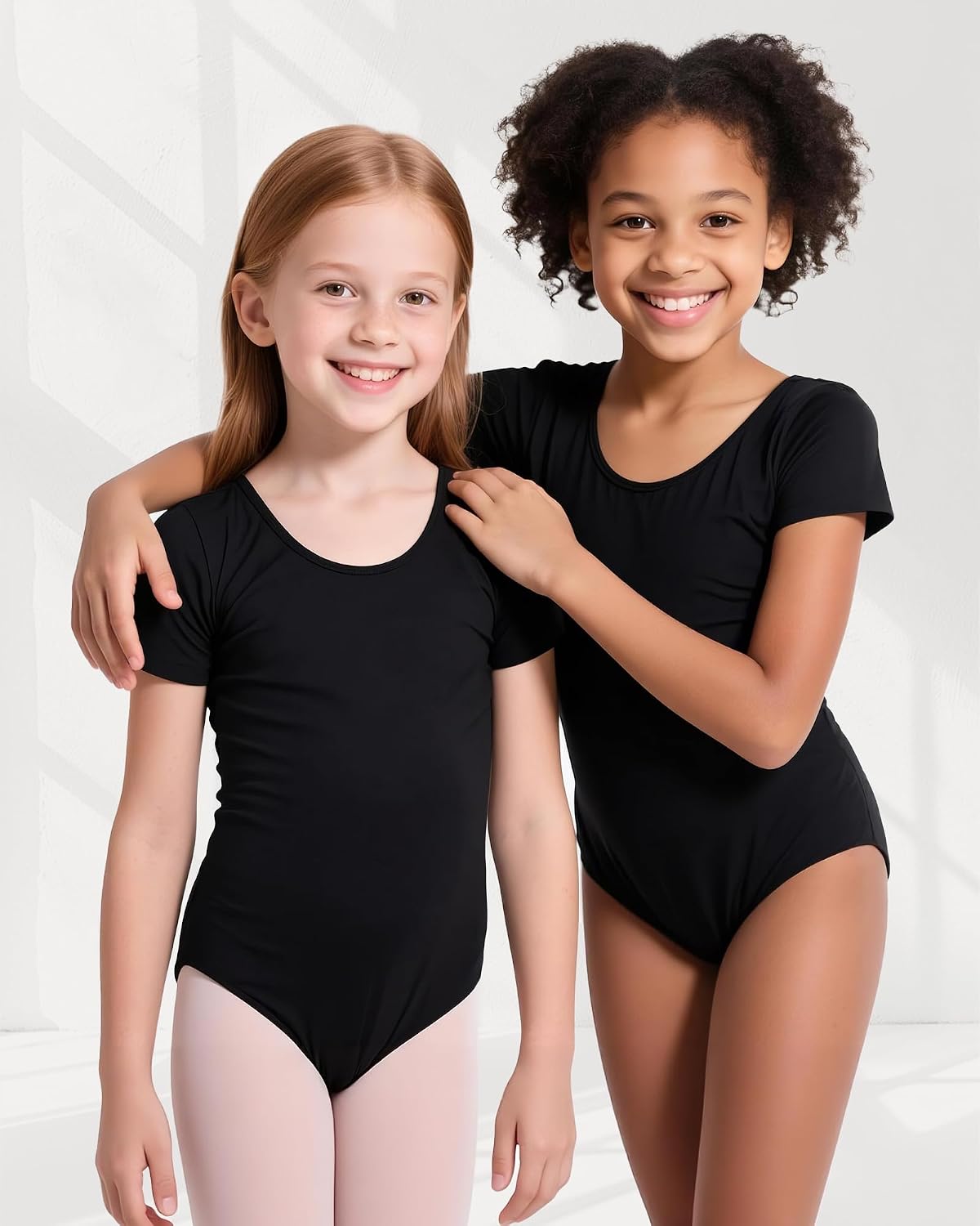 iMucci Leotards for Girls Ballet Leotard Gymnastics Leotards for Girls Dance Leotard for Toddler Ballerina Kids 2-14 Years