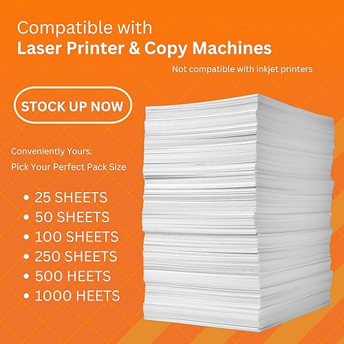 Miniatura 3 de TerraSlate - Impresora láser impermeable, resistente a la lluvia, 8 mil, 8.5 x 11 pulgadas, 250 hojas