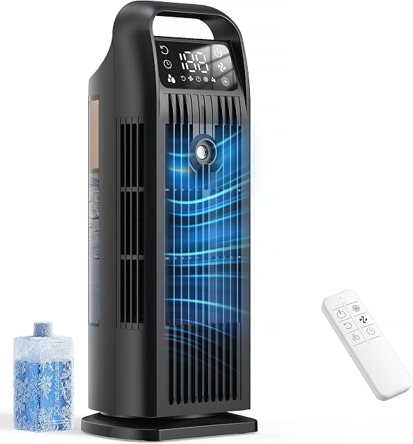 6 en 1 Climatiseur Mobile, Climatiseur Portable Silencieu…