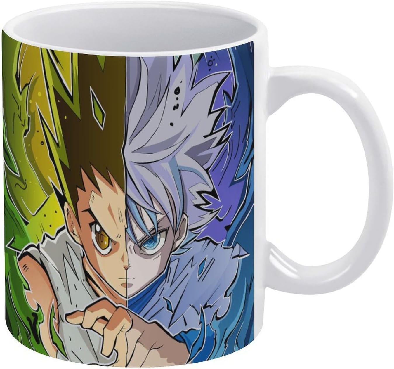 ハンター×ハンター マグカップ コップ 瀬戸物 セラミック 飲み物用 アニメ ゲーム 推し キャラ 誕生日 クリスマス プレゼント 記念品 ゲーム カフェ・オフィス・家用
