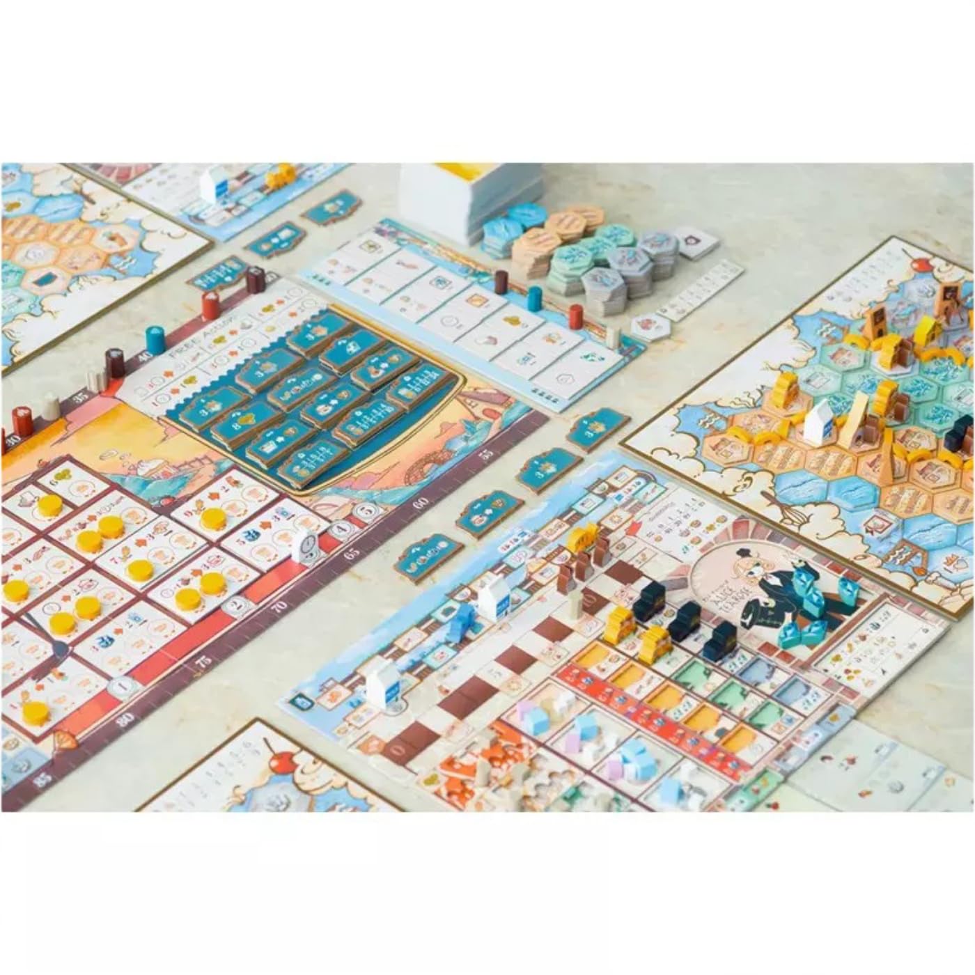 PixieGames - Sweet Lands - Jeu de Stratégie Expert de Gestion - 1 à 4 Joueurs