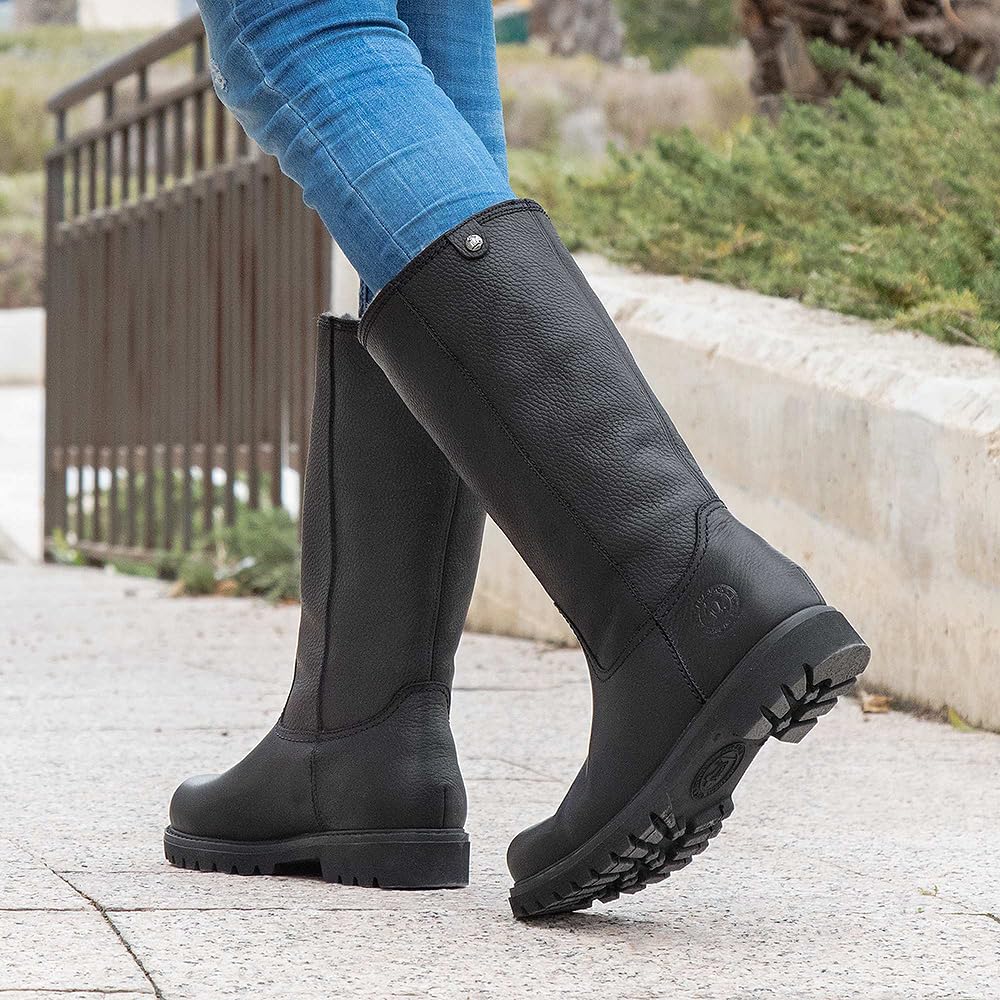 Panama Jack Bambina Igloo Damen Warm gefüttert Schlupfstiefel Langschaft Stiefel & Stiefeletten
