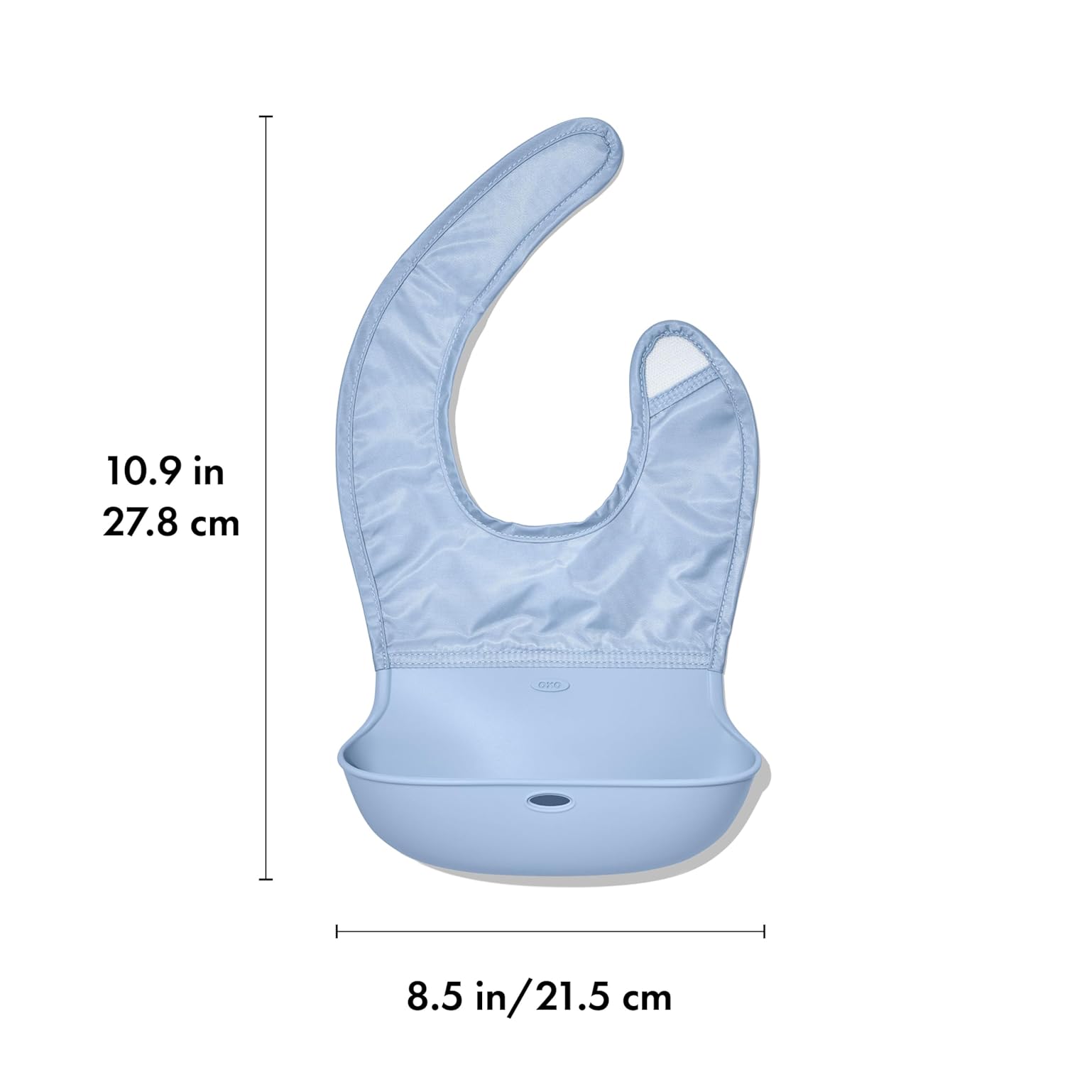 OXO Tot Roll-Up Bib - 2 Pack - Drizzle and Dusk Drizzle/Dusk image 6 of 7 B0CQPJWT65