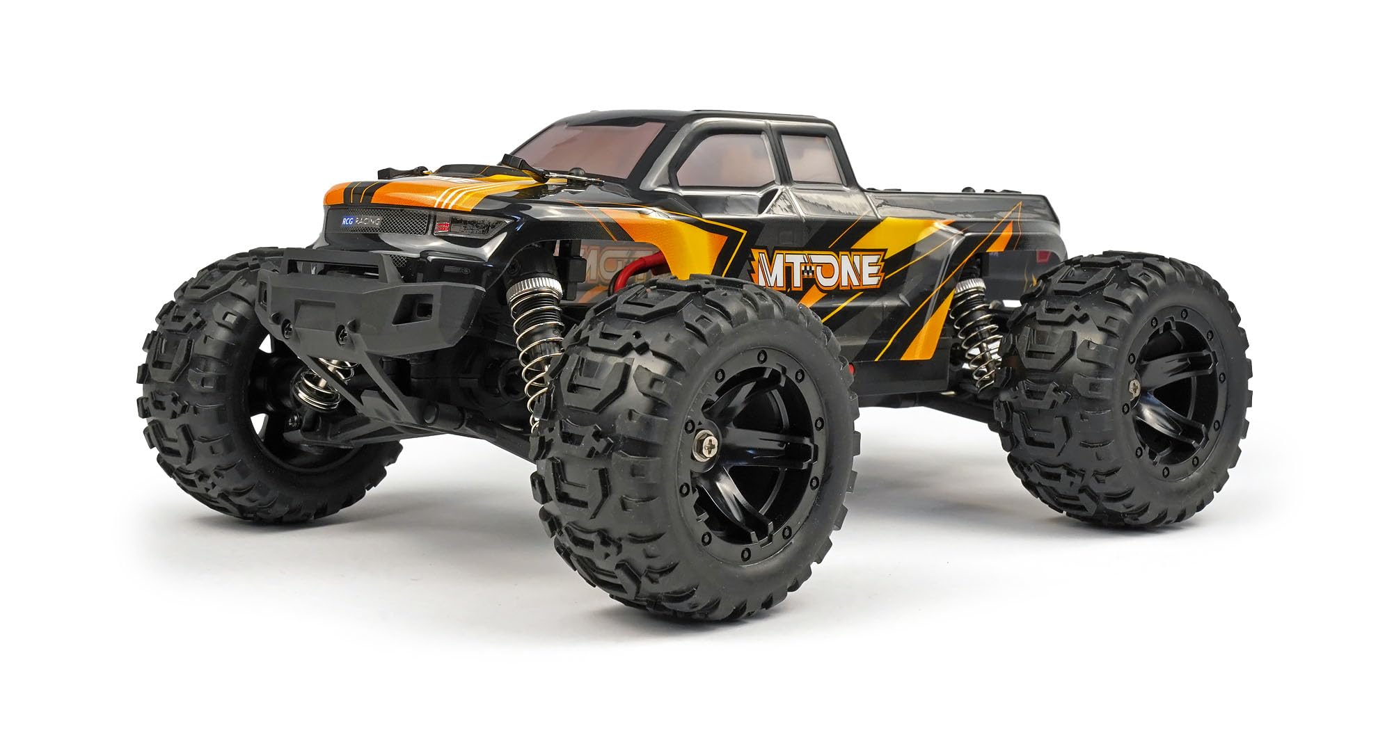 RCG Racing MT-One 1/16 Monster Truck (Brushless - Black) โ image 1