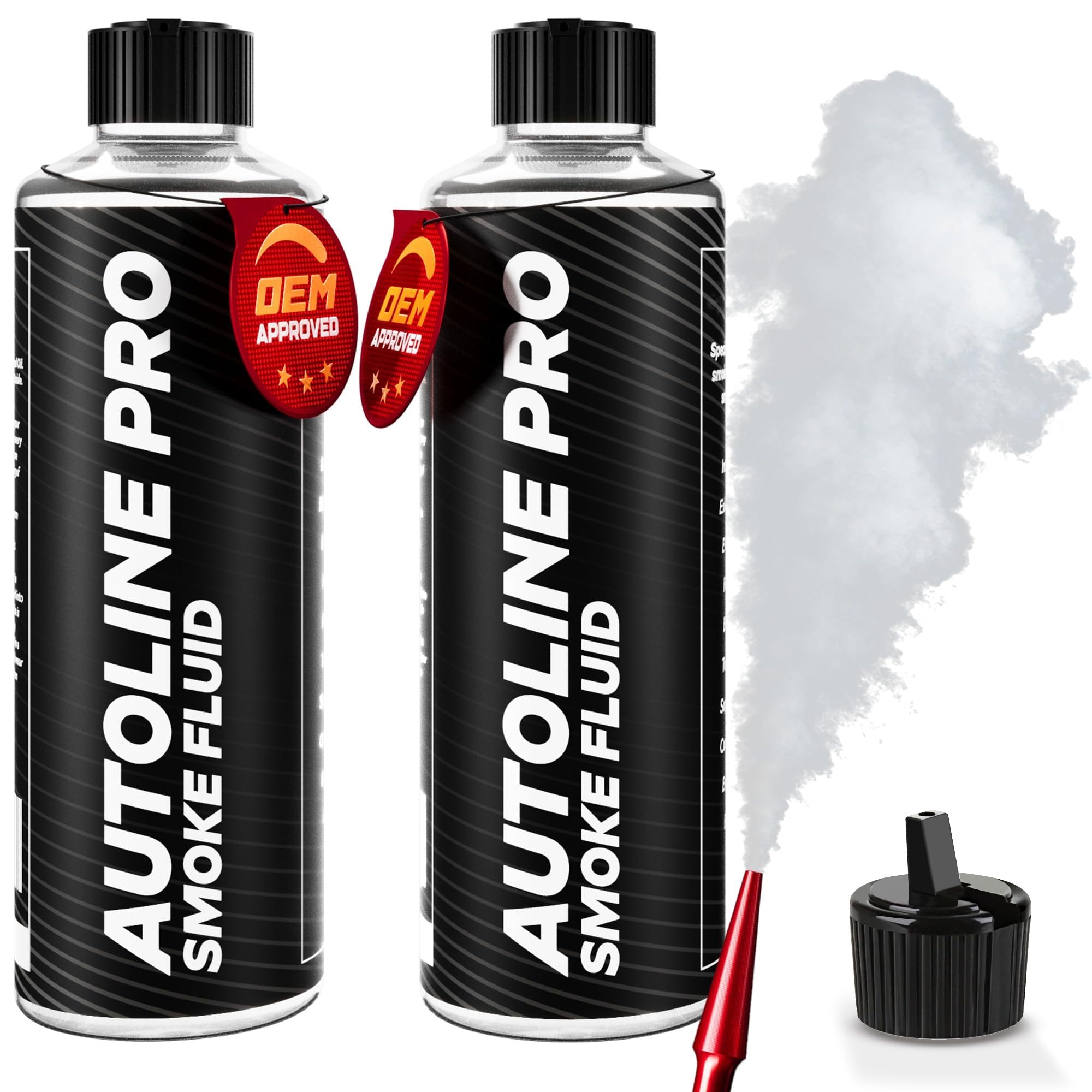 AutoLine Pro - 2025 - Máquina de humo de alto volumen para automóviles - Detector de fugas EVAP con compresor de aire integrado, modelo 701C, kit de herramientas para detector de humo de escape al