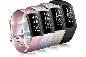 Elegant Charge 4 Bands for Women: Rose Gold Radiance