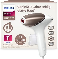 Philips Lumea serie 8000, dispositivo di depilazione IPL,…