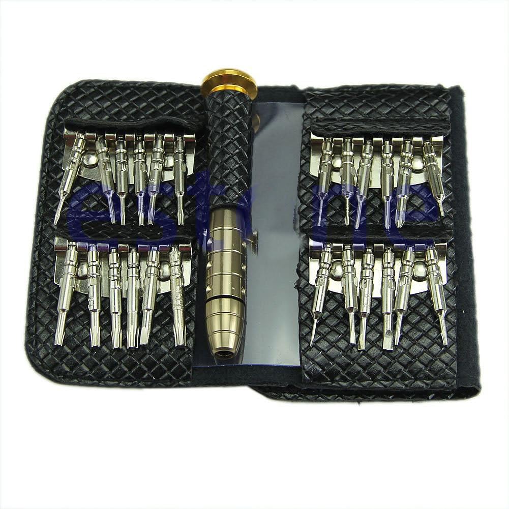 25 in 1 Portable Pocket Precision Screwdriver Wallet Set Repair Tools Kit Screwdriver Set