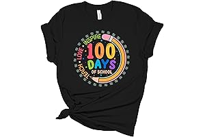 Teacher 100 Days of School T-Shirt: Celebrate the Milestone with Style