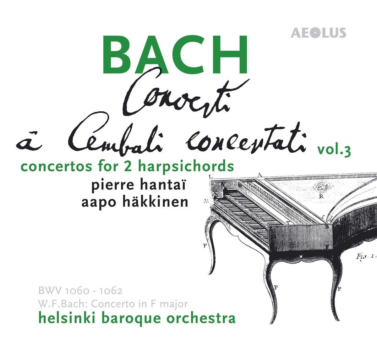 Johann Sebastian Bach: Concertos for 2 Harpsichords