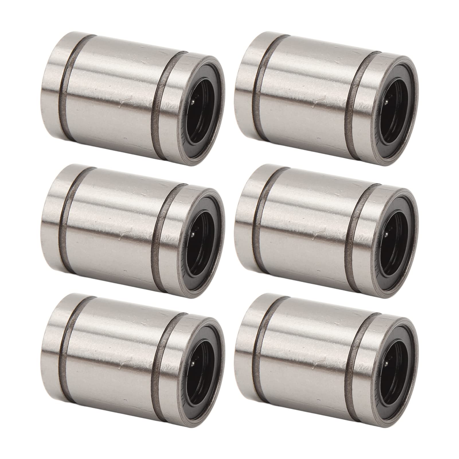 10-teiliges LM13UU-Linearbewegungslager, hochpräzises Lagerset aus legiertem Stahl mit niedrigem Reibungskoeffizienten für 3D-Druck, CNC-Robotik-Automatisierungsgeräte