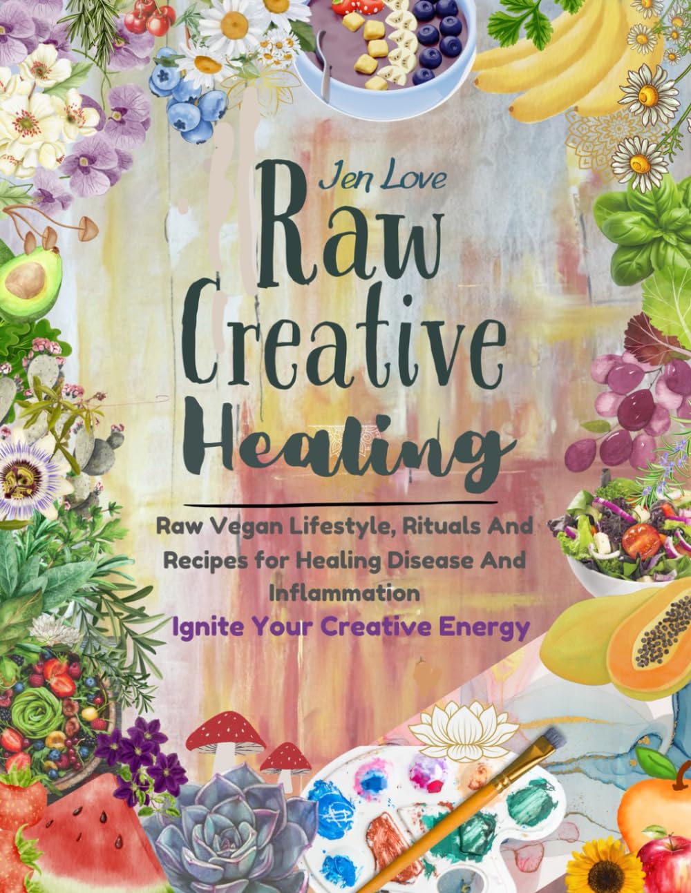 Raw Creative Healing      Paperback – Large Print, September 29, 2025