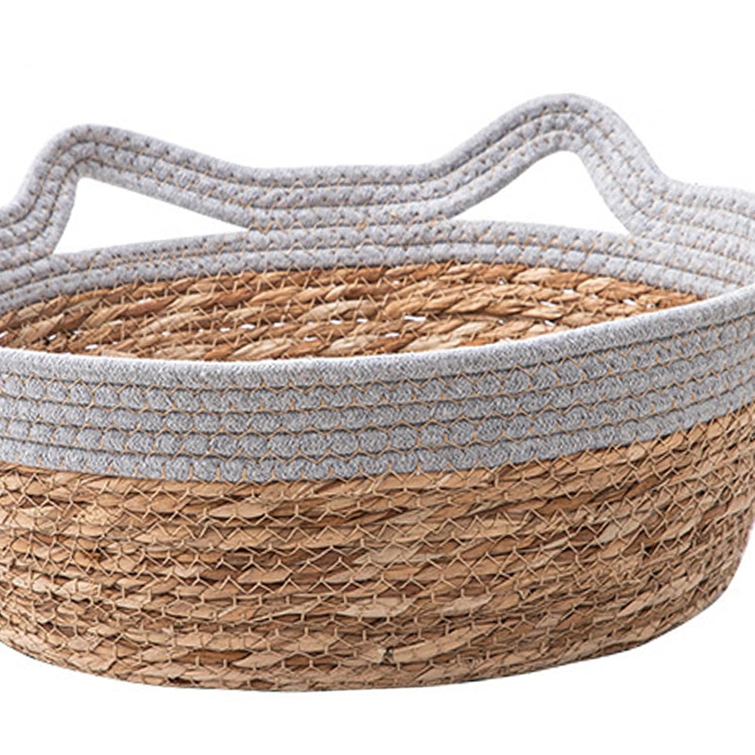 SAZ DEKOR Hand Woven Cat Bed Basket Dog Bed Nest Japanese Cat