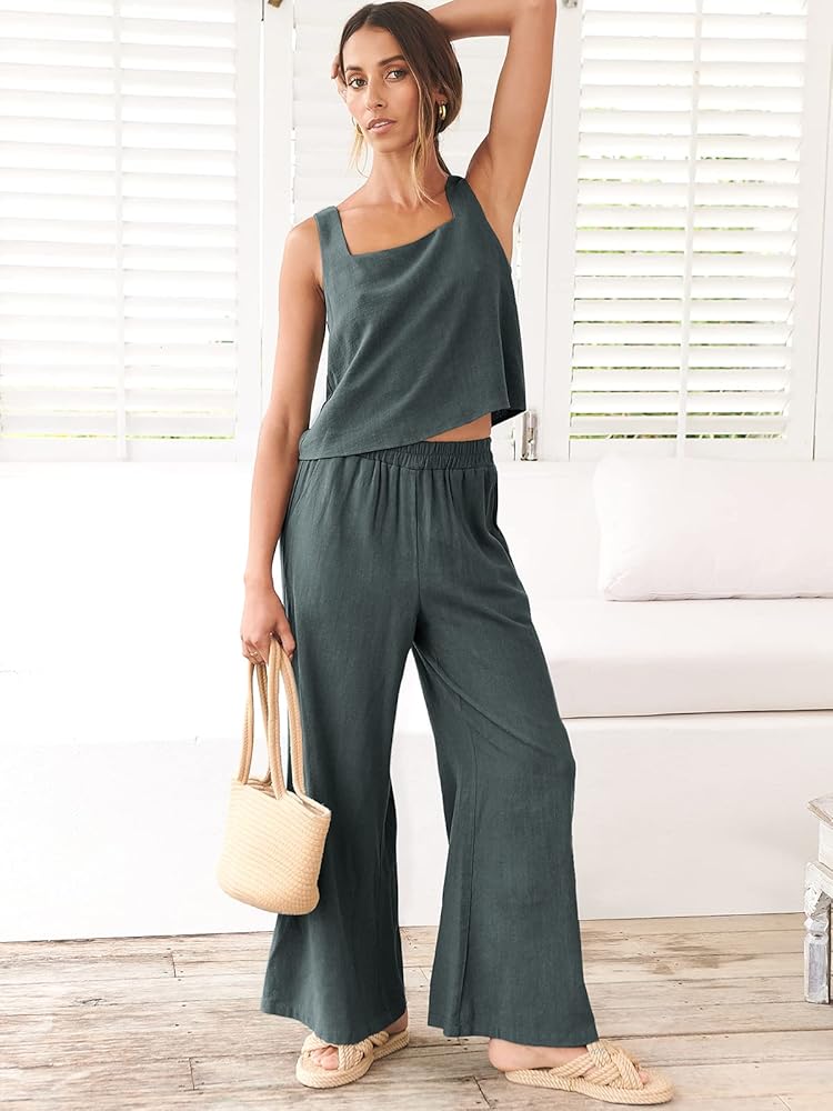 Amazon.com: Prinbara Two Piece Outfits for Women Summer