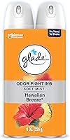 Vista 13 de Glade Ambientador en espray para habitación, aroma Olas de agua, combate el olor para ofrecer una frescura duradera, 8 onzas, 2