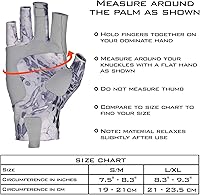 Vista 7 de KastKing Sol Armis - Guantes de protección solar UPF50+, guantes de pesca, protección UV, protección solar para exteriores, kayak, remar A: Silver