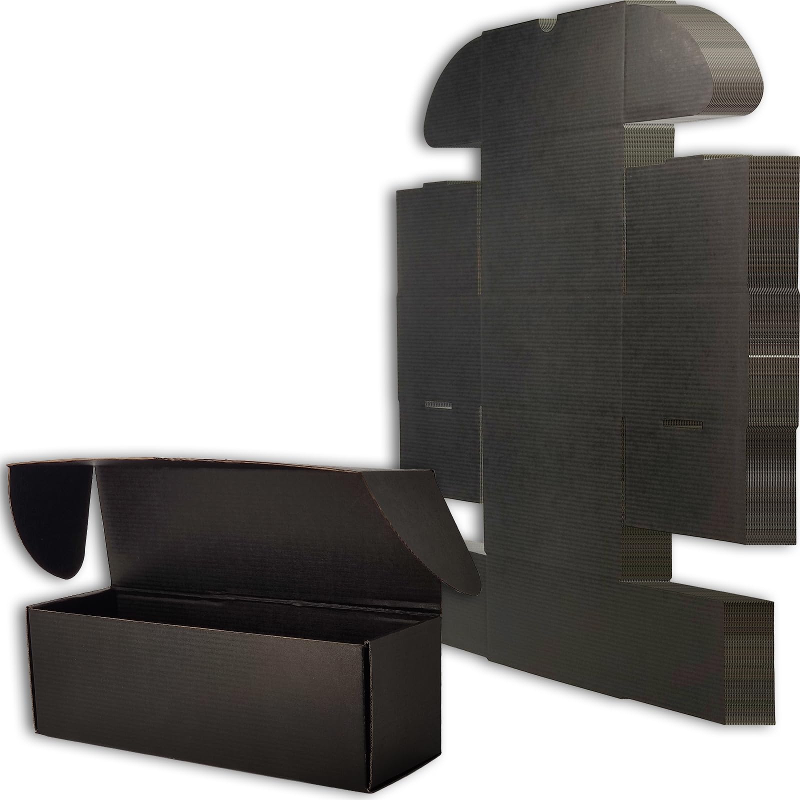 Cenoid Medium Postal Boxes, 30x15x10cm Black Postage Parcel Shipping Cardboard Boxes for Posting Shipping Delivery Packaging boxes for Small Business (Pack of 25)