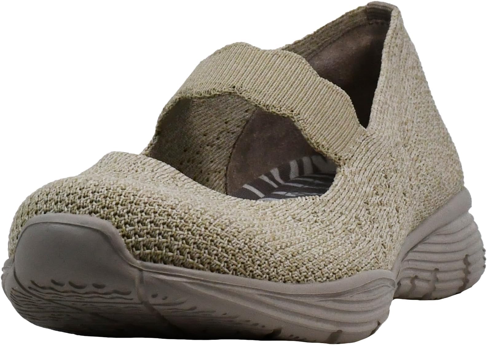 Skechers Women's Seager Power Hitter Engineered Knit Mary Jane Flats