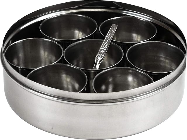 Large Sized Masala Dabba Spice Tin Container