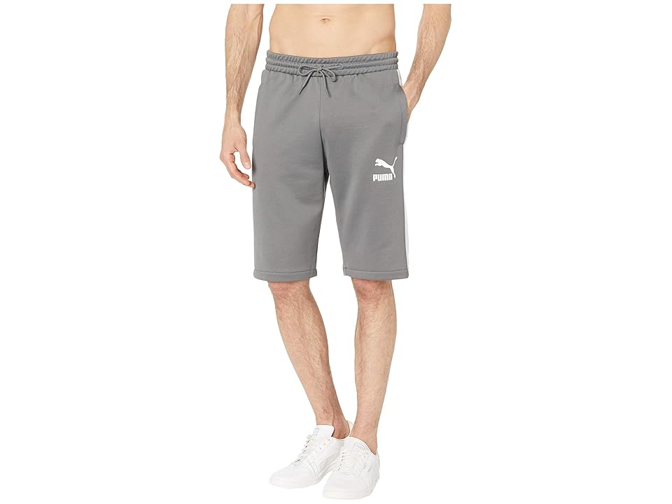 

PUMA T7 Freizeit Shorts (Grey) Men's Shorts, Gray