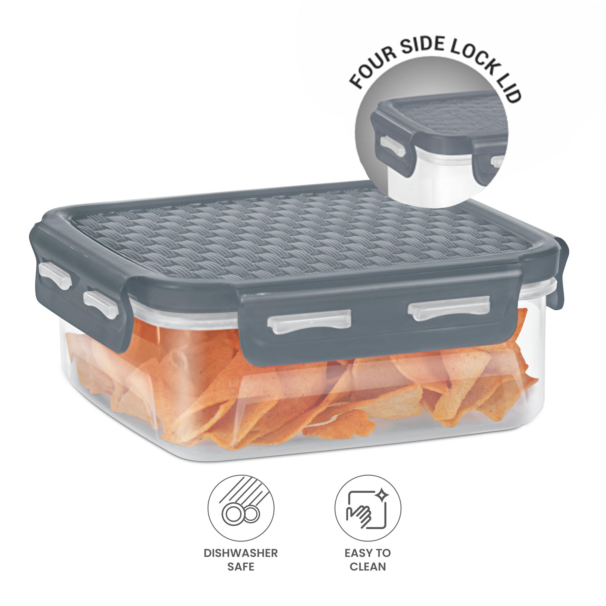 Milton Lock It Containers - Airtight Food Storage -4