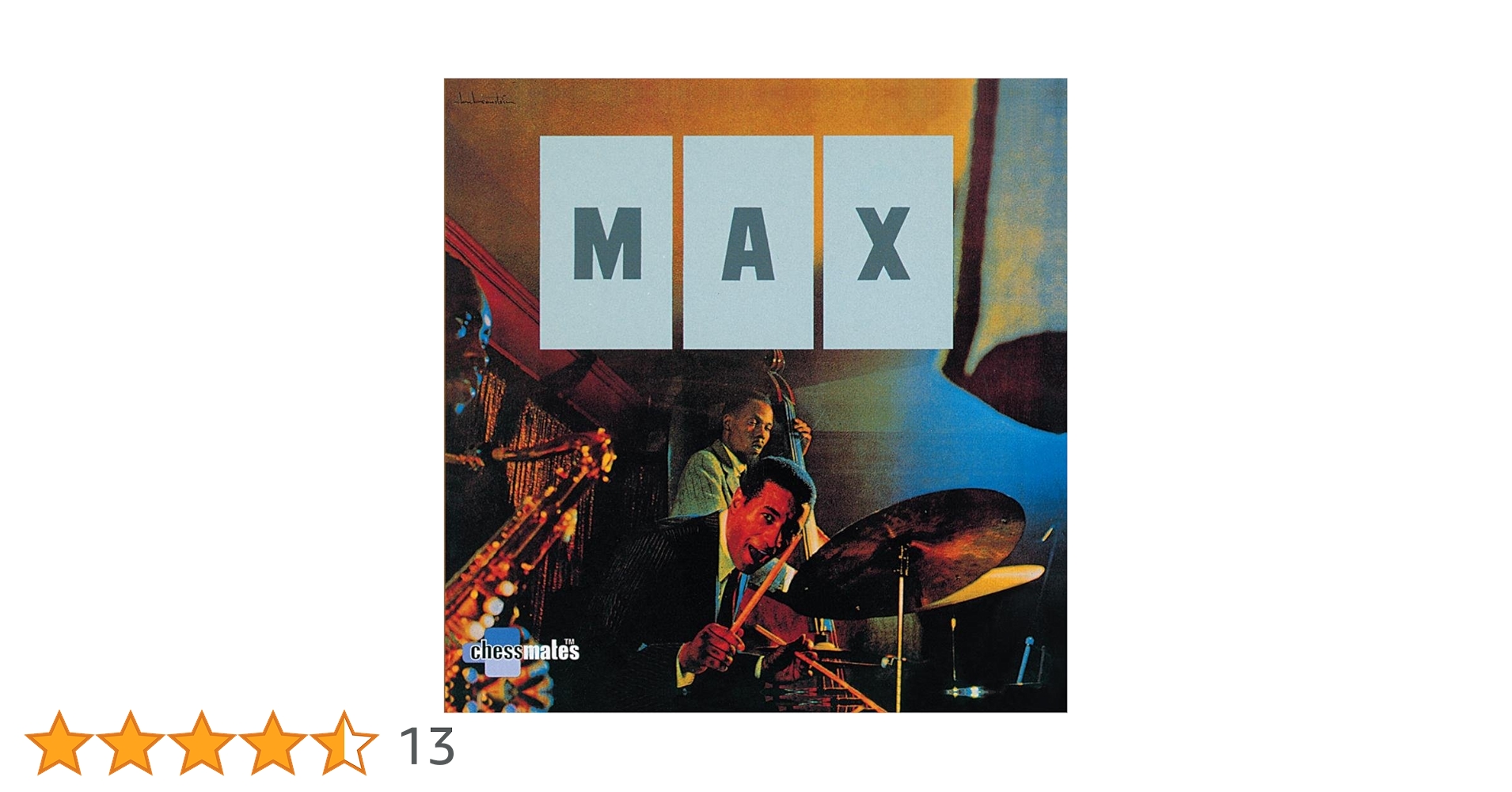 マックスローチ MAX ROACH+4【米マーキュリー社特別制作盤・超入手困難】 マックスローチ MAX ROACH+4【米マーキュリー社特別制作盤・超