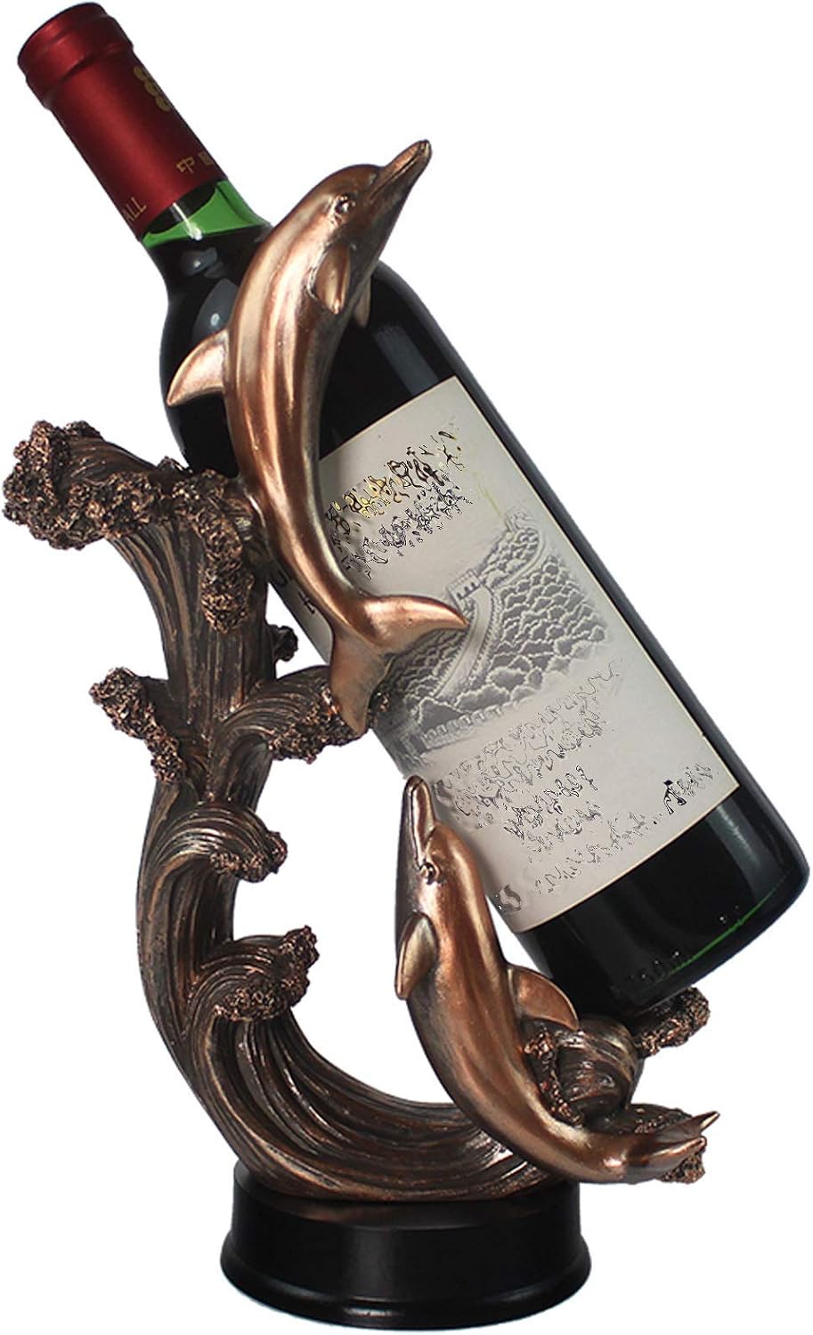 Bottles Holder Tabletop Resin Wine Racks for 1 Bottles Tabletop Decorating Wine Shelf Wine Related Gifts for a Mom