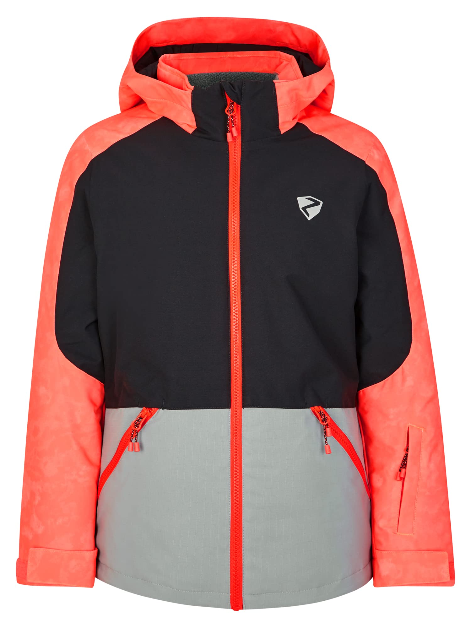 Ziener Mädchen Amely Ski-Jacke, Winter-Jacke | wasserdicht, winddicht, warm (1er Pack)