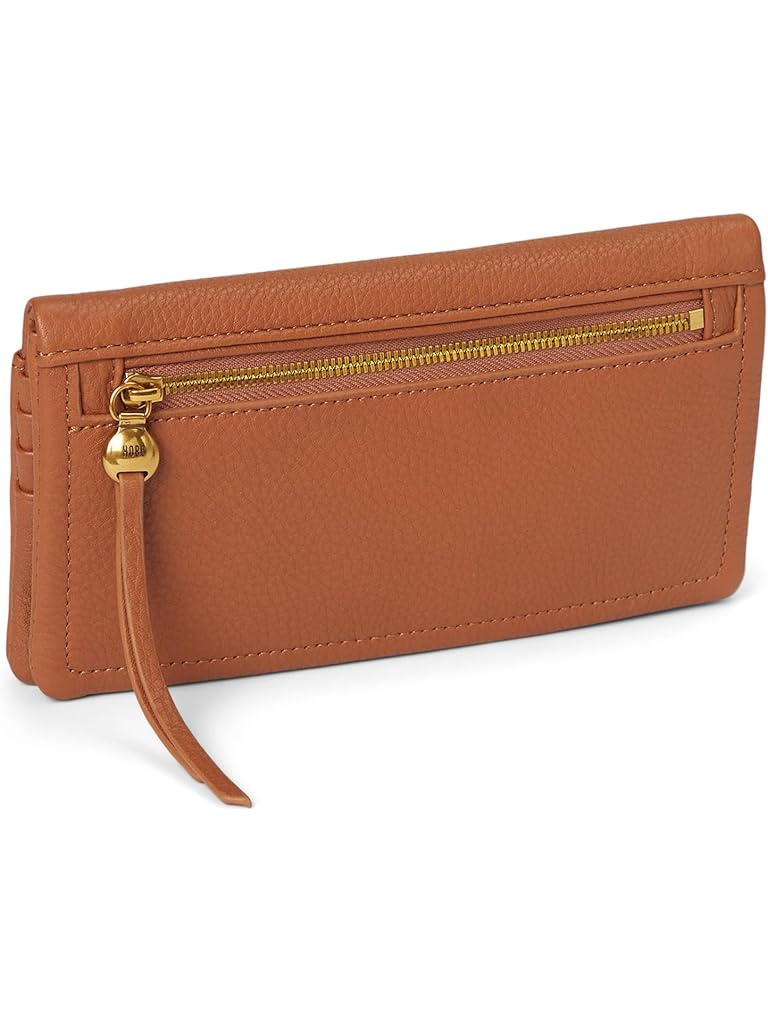 Taupe HOBO Lumen Continental Wallet