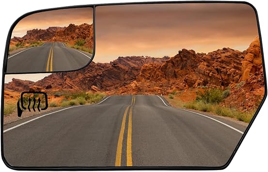Driver Side Mirror Replacement for Ford Expedition 2012 2013 2014 2015 2016 2017 and for Lincoln Navigator 2012 2013 2014 - Left Side Rear View Mirror with Heated