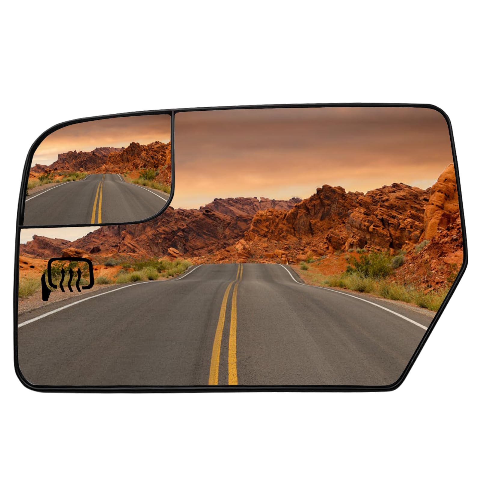 Photo 1 of LOIYLLEN Driver Side Mirror Replacement for Ford Expedition 2012 2013 2014 2015 2016 2017 and for Lincoln Navigator 2012 2013 2014 - Left Side Rear View Mirror with Heated
